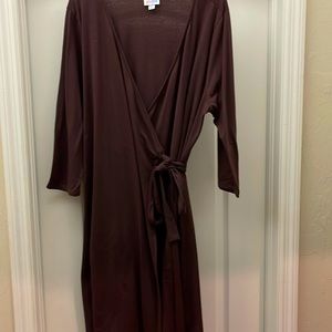 👗LULAROE MICHELLE SIZE 2XLG BROWN 👗